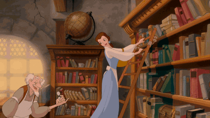 belle-reading-gif